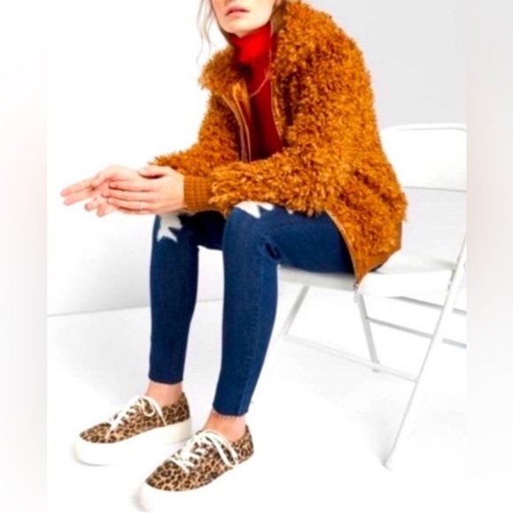 Wild Fable Brown Teddy Jacket - Picture 4 of 8